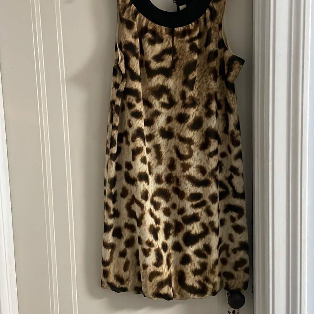 Nicole Miller animal print dress. Size 12